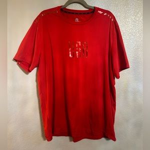 Mens red champion shirt size XL